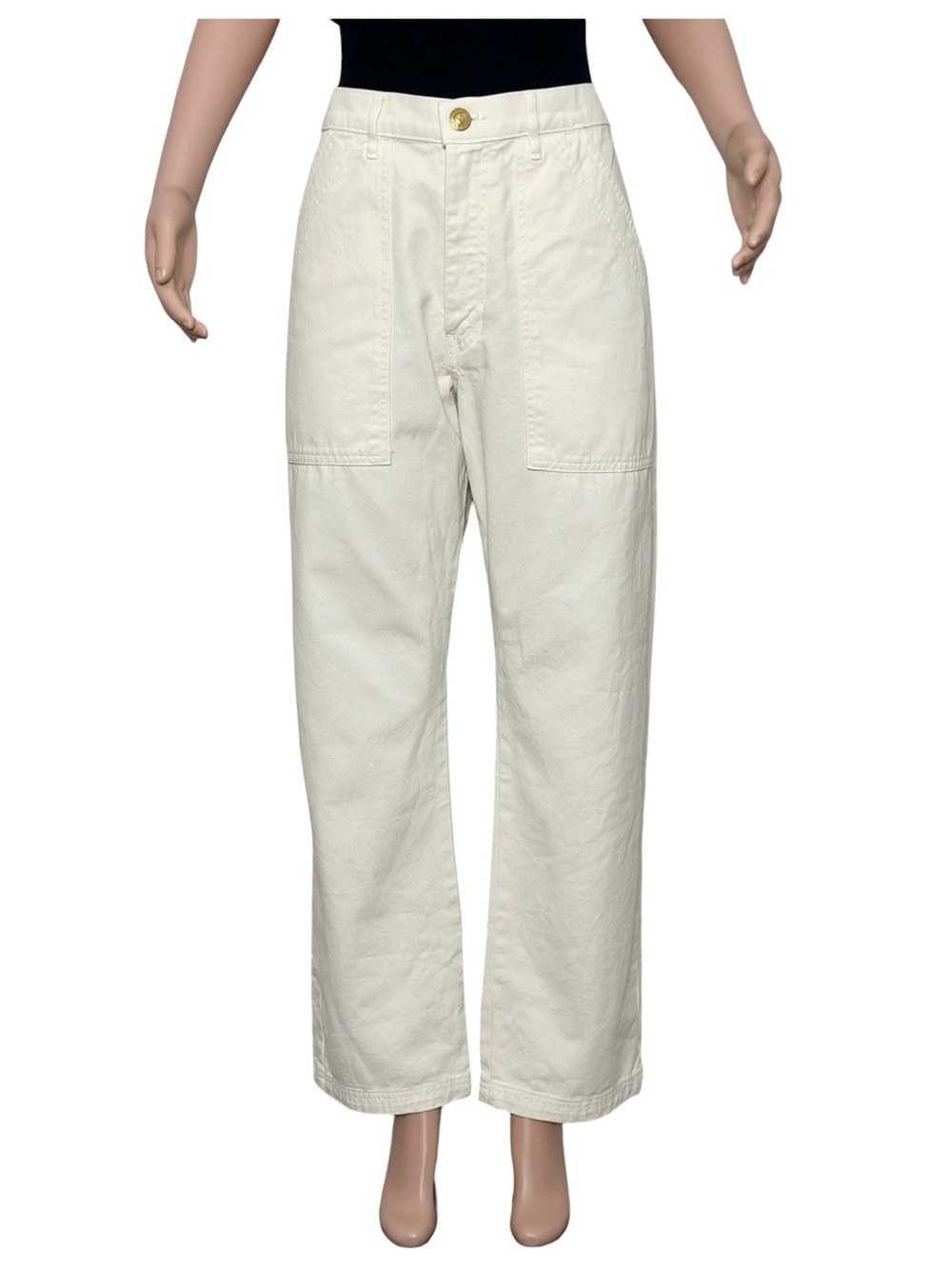 BIG BUD PRESS Work Pants, Vintage Tee White, Small - Picture 4 of 8